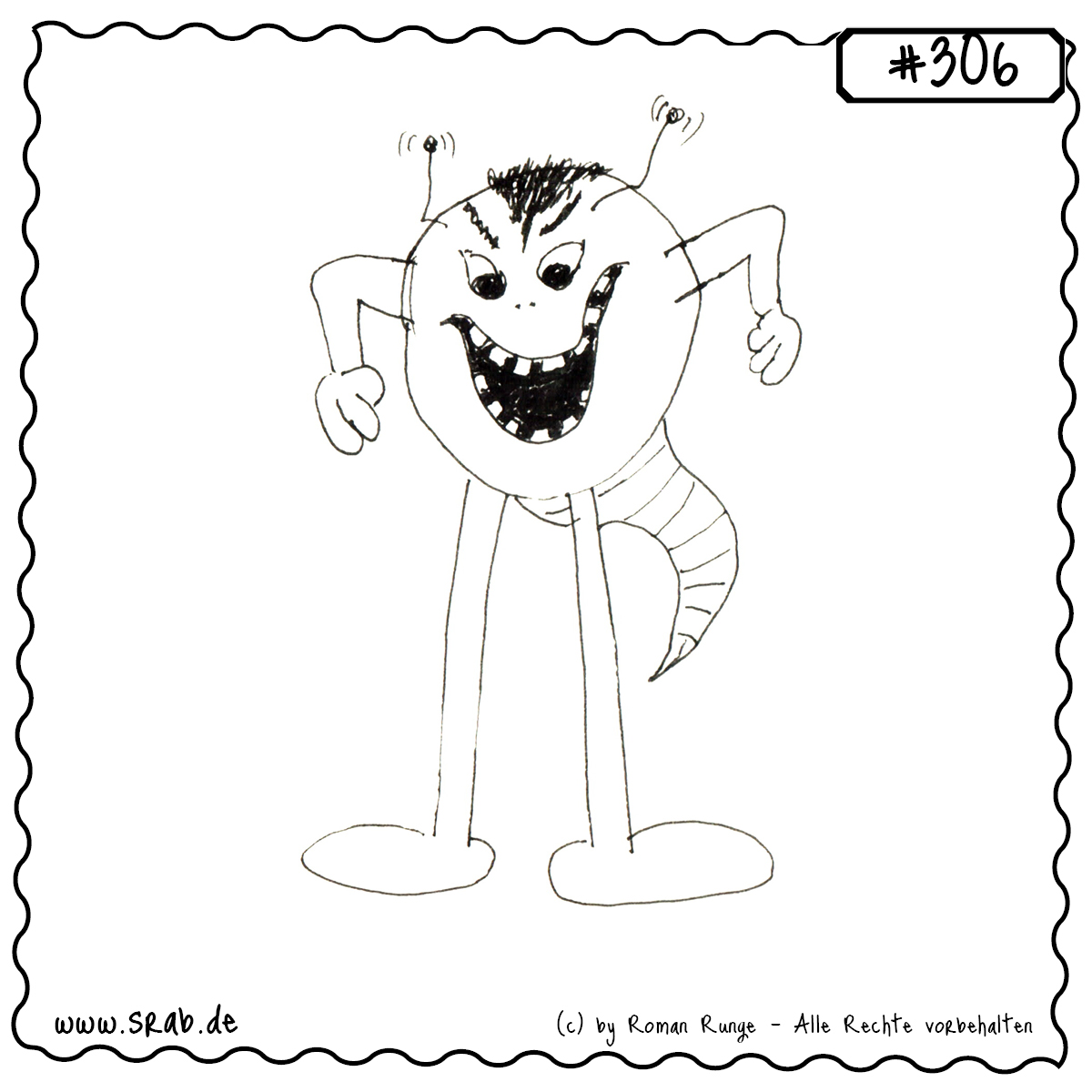 Srab #306 – Lange Beine Stelzen Gross Groesse Figur 1 Dieser Srab ragt mit seinen extrem langen Beinen weit über den Durchschnitt hinaus. Mit stolz geschwellter Brust und einem verschmitzten Lächeln präsentiert er seine ungewöhnlich hohe Figur – irgendwo zwischen Stelzenlauf und Modelmaß. Ob auf dem Laufsteg oder im Comic-Universum: Mit diesem Anblick bleibt man garantiert nicht übersehen.