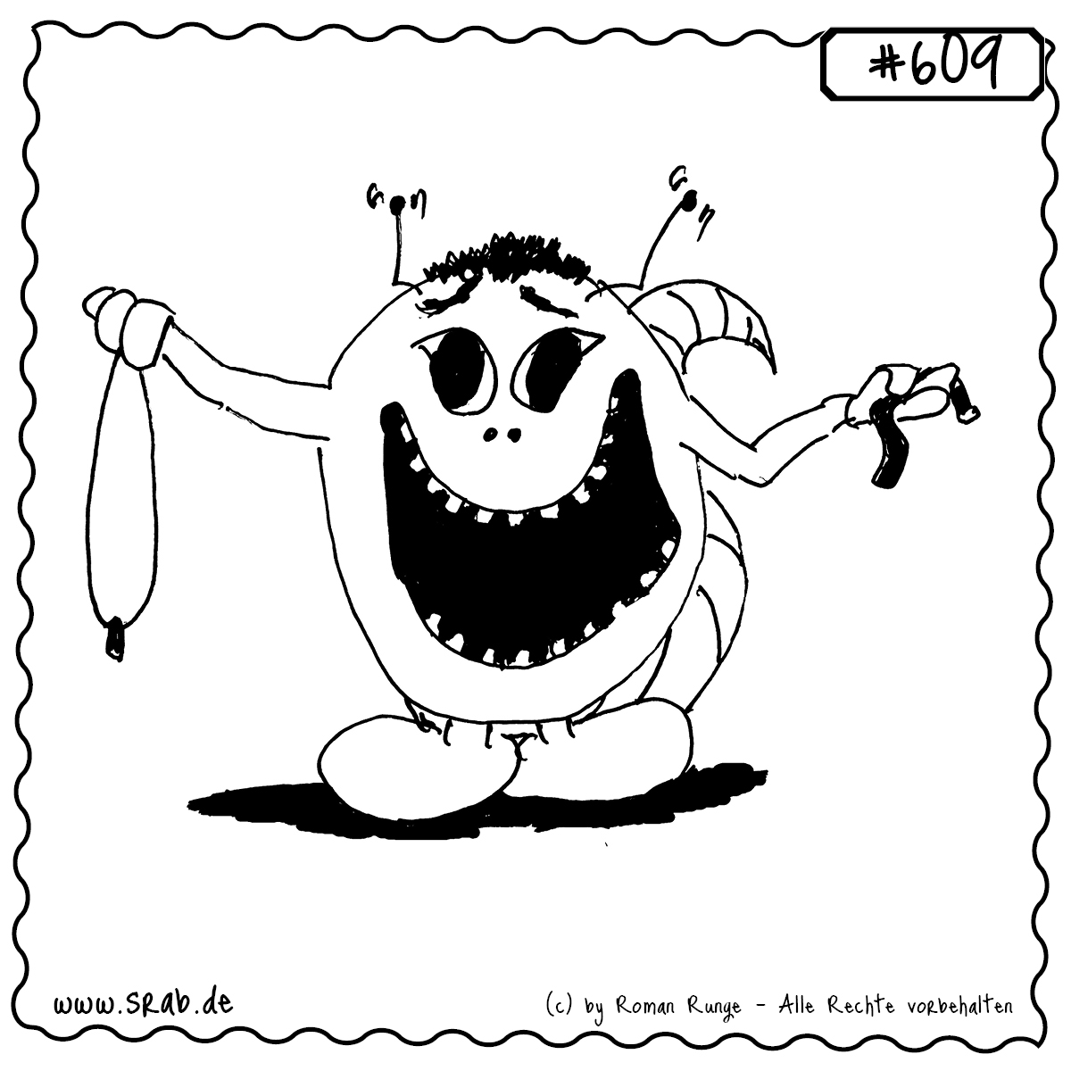 Dieser Srab präsentiert stolz Kette und Armband – oder ist das etwa ein Handsender für den Hausnotruf? Ein charmantes Motiv zwischen Stil, Sicherheit und Schmunzeln.