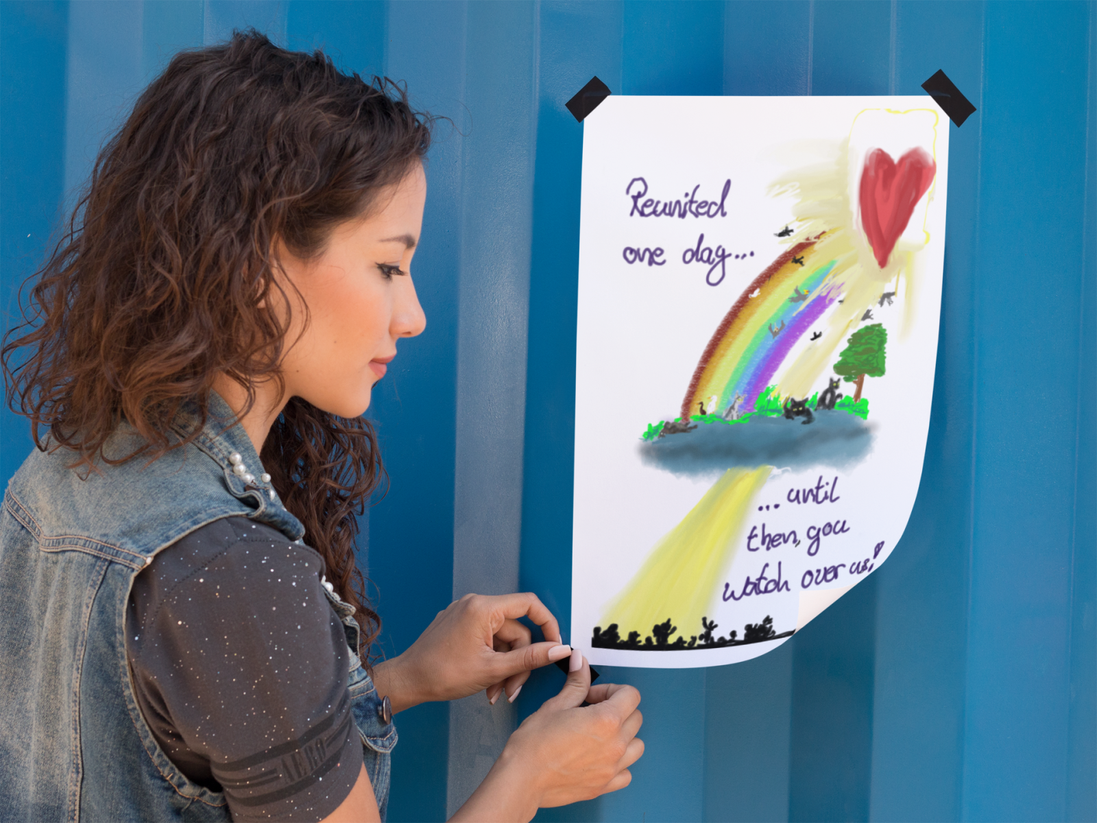 Regenbogenbrücke - Erinnerung an geliebte Haustiere – Eine liebevolle Kollektion über Abschied, Erinnerung und die Hoffnung auf ein Wiedersehen. Für alle, die ein geliebtes Haustier vermissen und den Gedanken schön finden, dass unsere Tiere vielleicht irgendwo hinter dem Regenbogen friedlich auf uns warten.