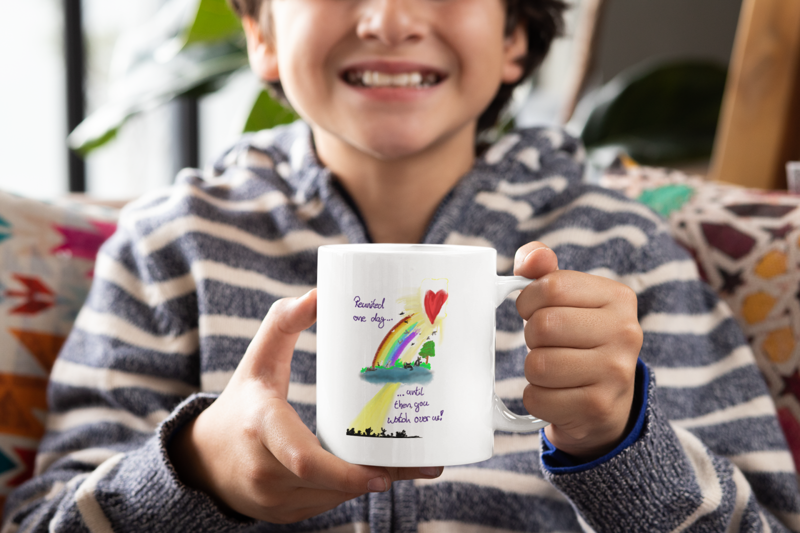 Regenbogenbrücke - Erinnerung an geliebte Haustiere – Eine liebevolle Kollektion über Abschied, Erinnerung und die Hoffnung auf ein Wiedersehen. Für alle, die ein geliebtes Haustier vermissen und den Gedanken schön finden, dass unsere Tiere vielleicht irgendwo hinter dem Regenbogen friedlich auf uns warten.