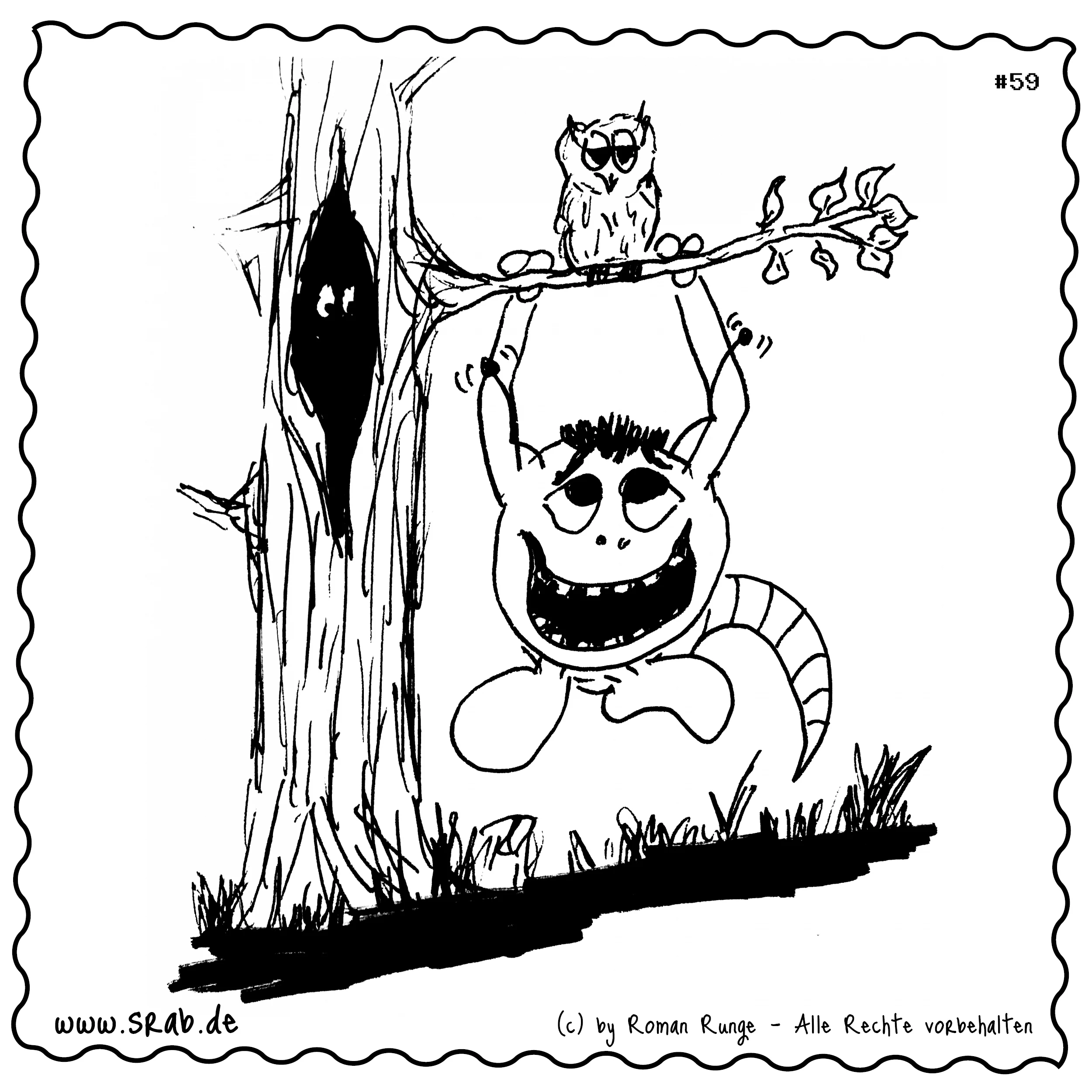 Srab #00059 - Hängen geblieben im Wald