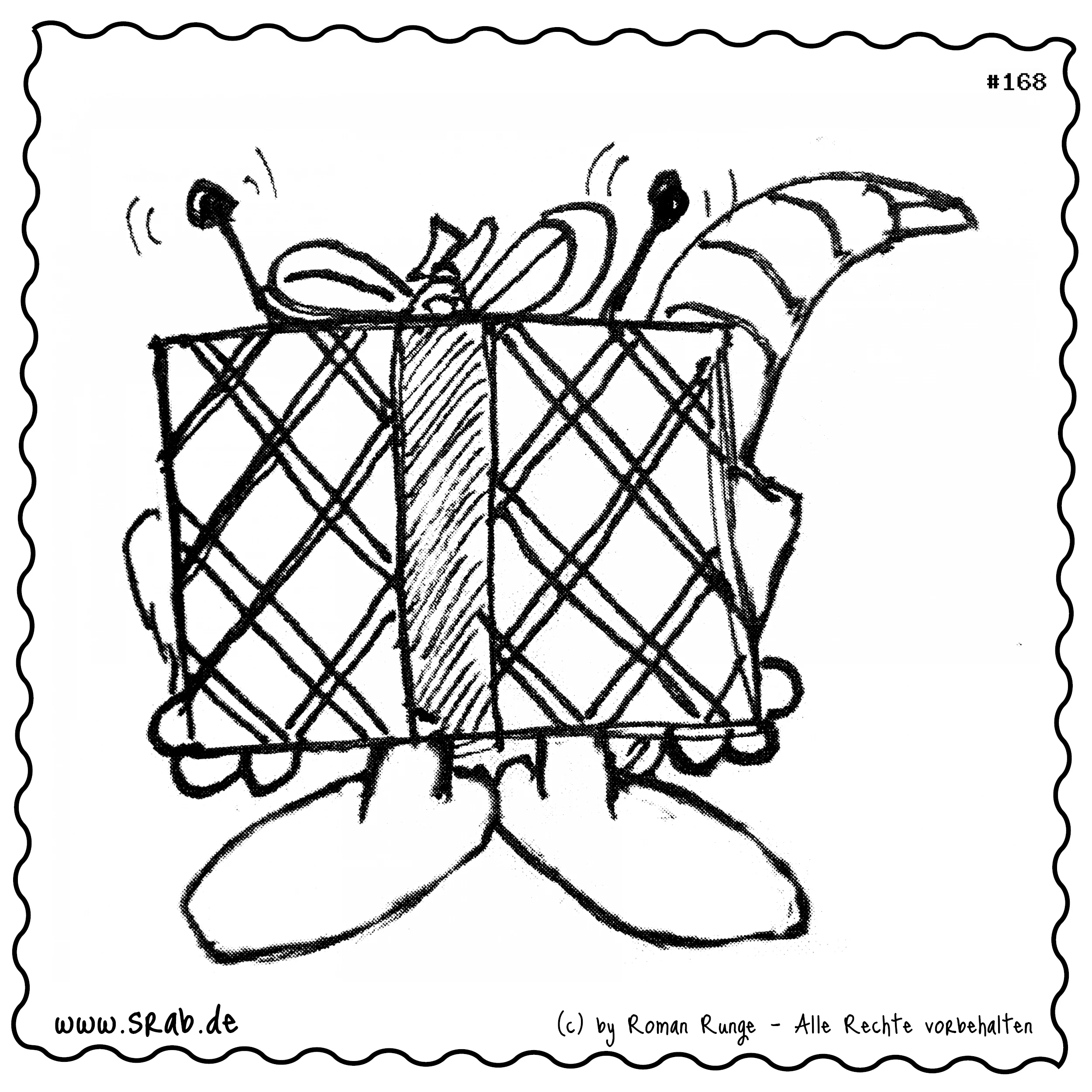 Srab #00168 - Geschenk Ueberraschung Party Verpackt