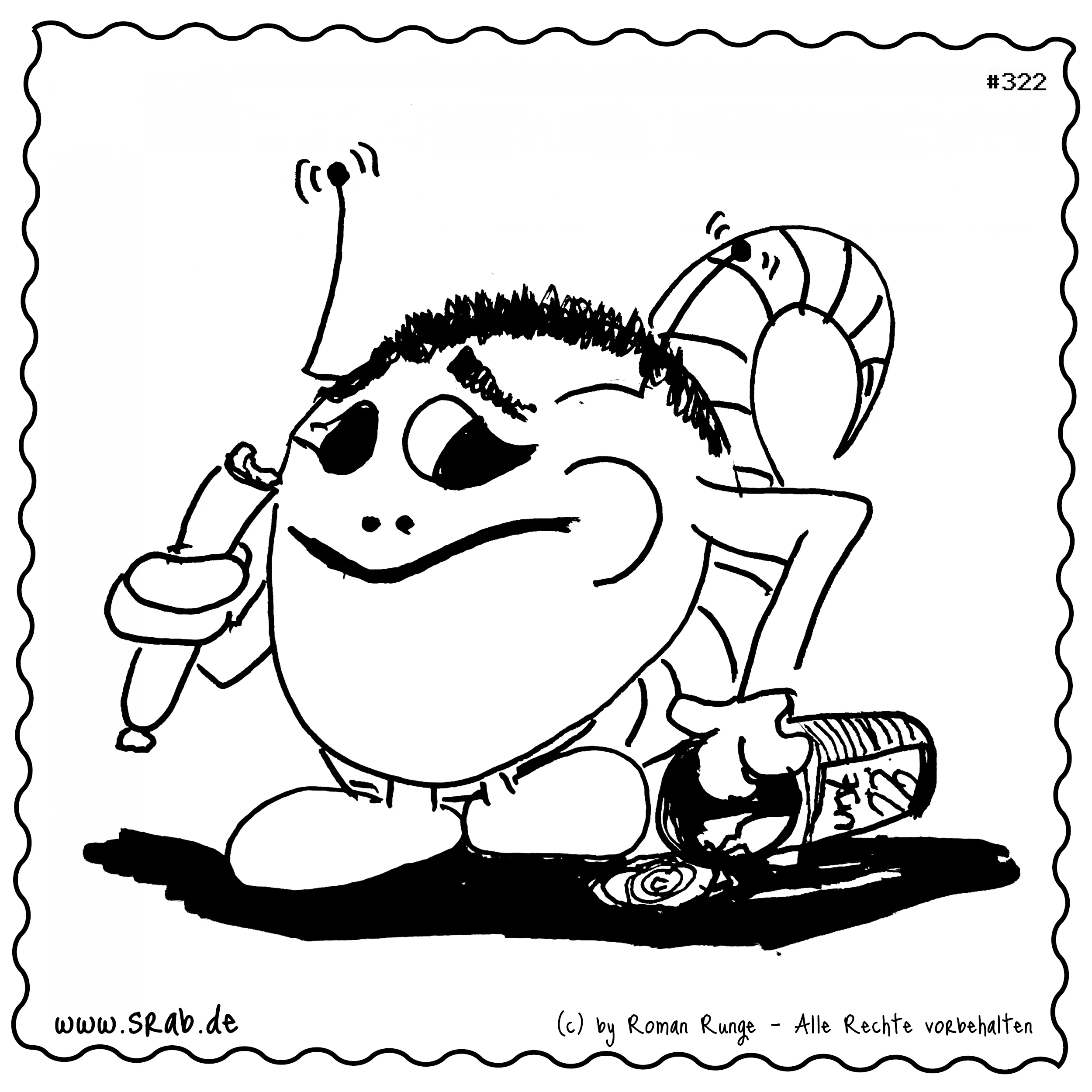 Srab #00322 - Wurst Dosenwurst Essen Witzig