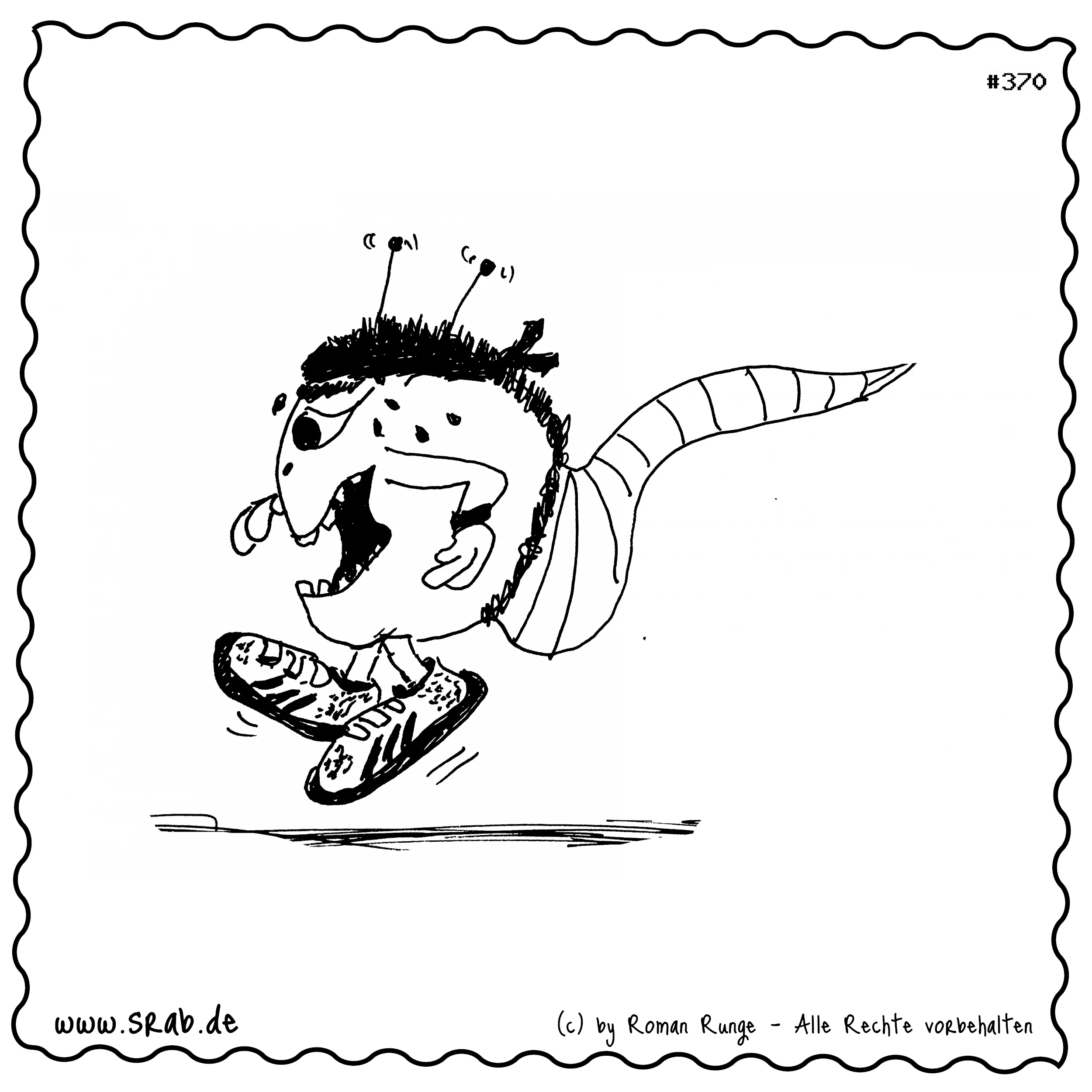Srab #00370 - Sport Joggen Laufen Schuhe Schwitzend Workout