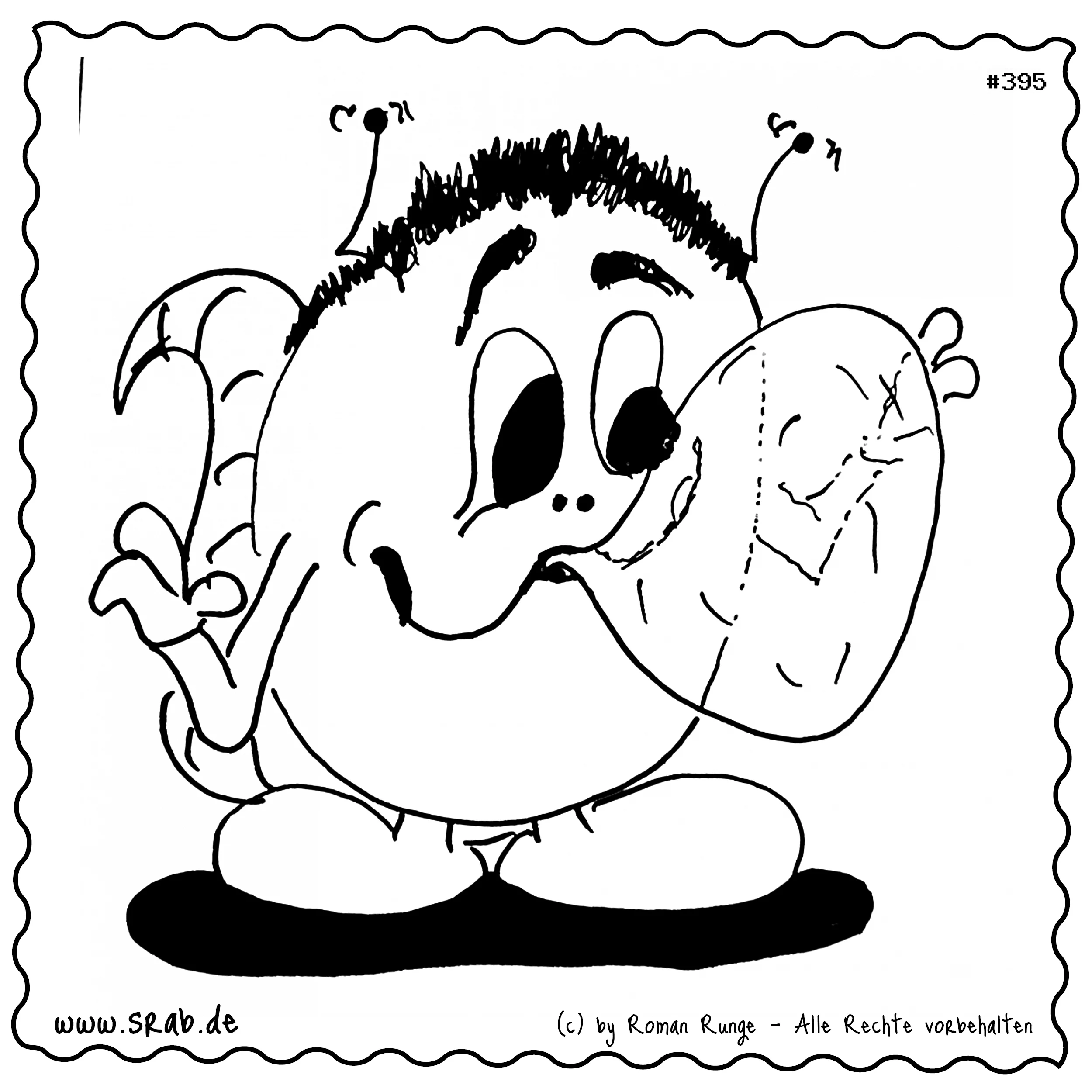 Srab #00395 - Kaugummi Bubblegum Kauen Blase Suessigkeit