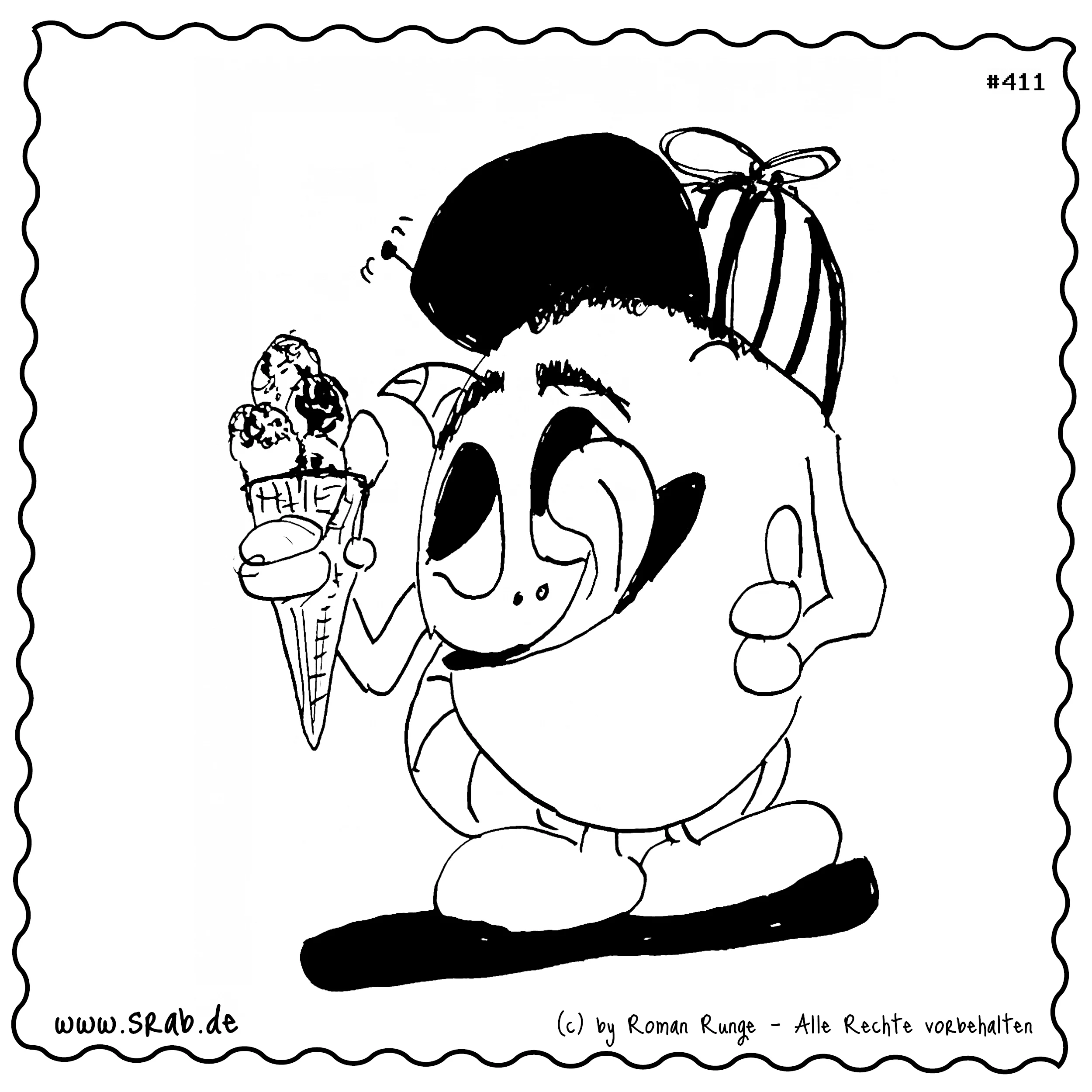 Srab #00411 - Eiswaffel im Glücksgriff