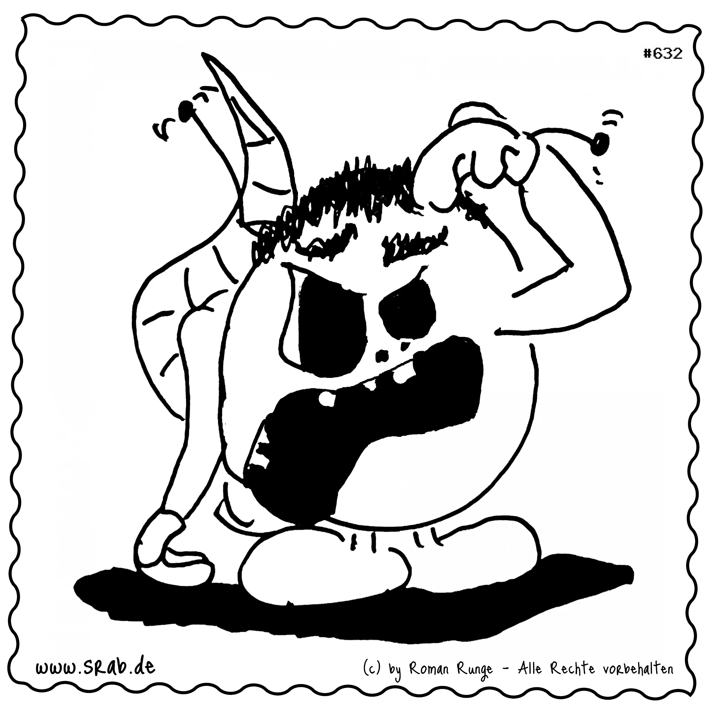 Srab #00632 - Verwirrt Hae Doof Fragen
