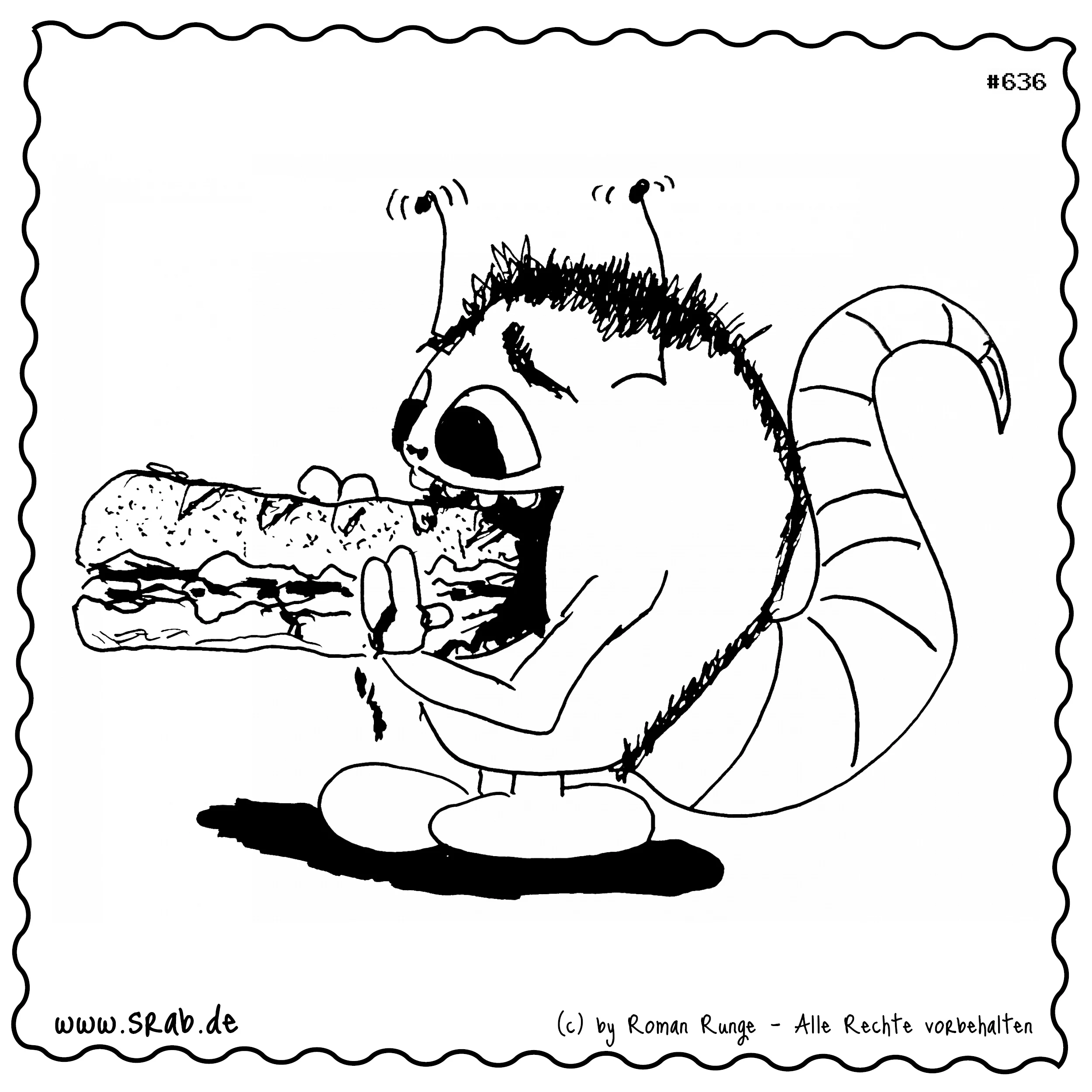 Srab #00636 - Essen Baguette Croq Hunger Lecker