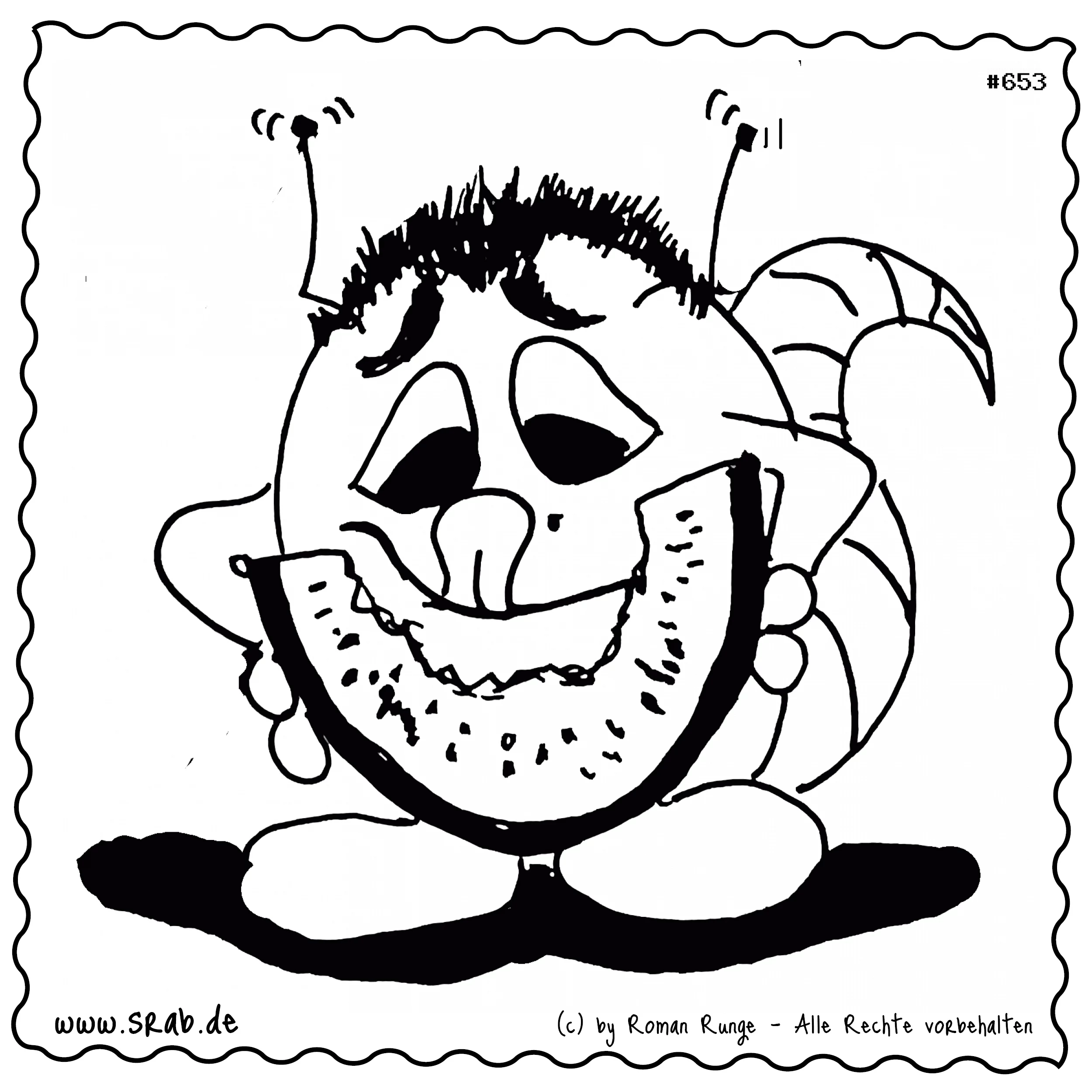 Srab #00653 - Melone Essen Sommer Lecker Obst