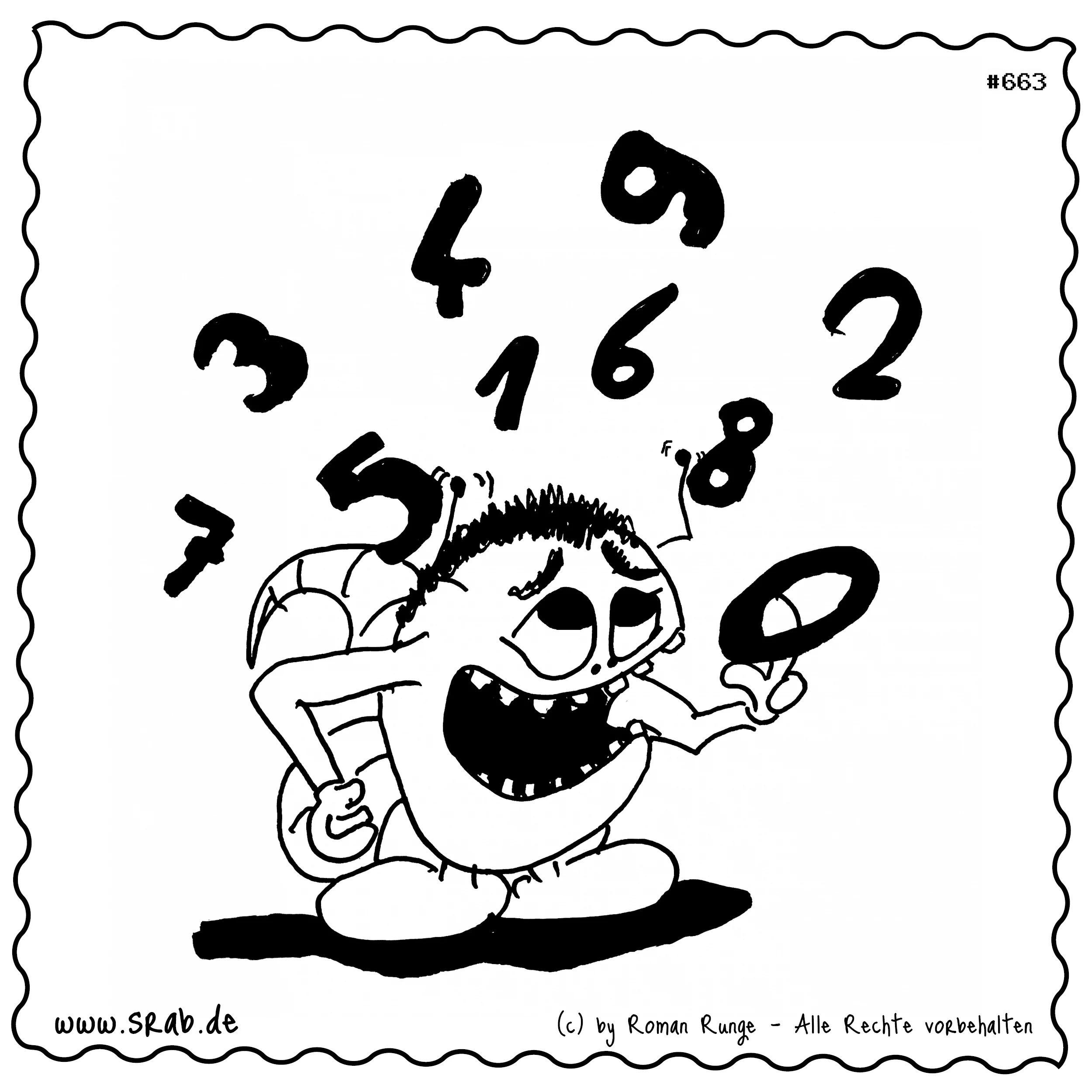 Srab #00663 - Zahlen Mathe Rechnen Schule Lernen