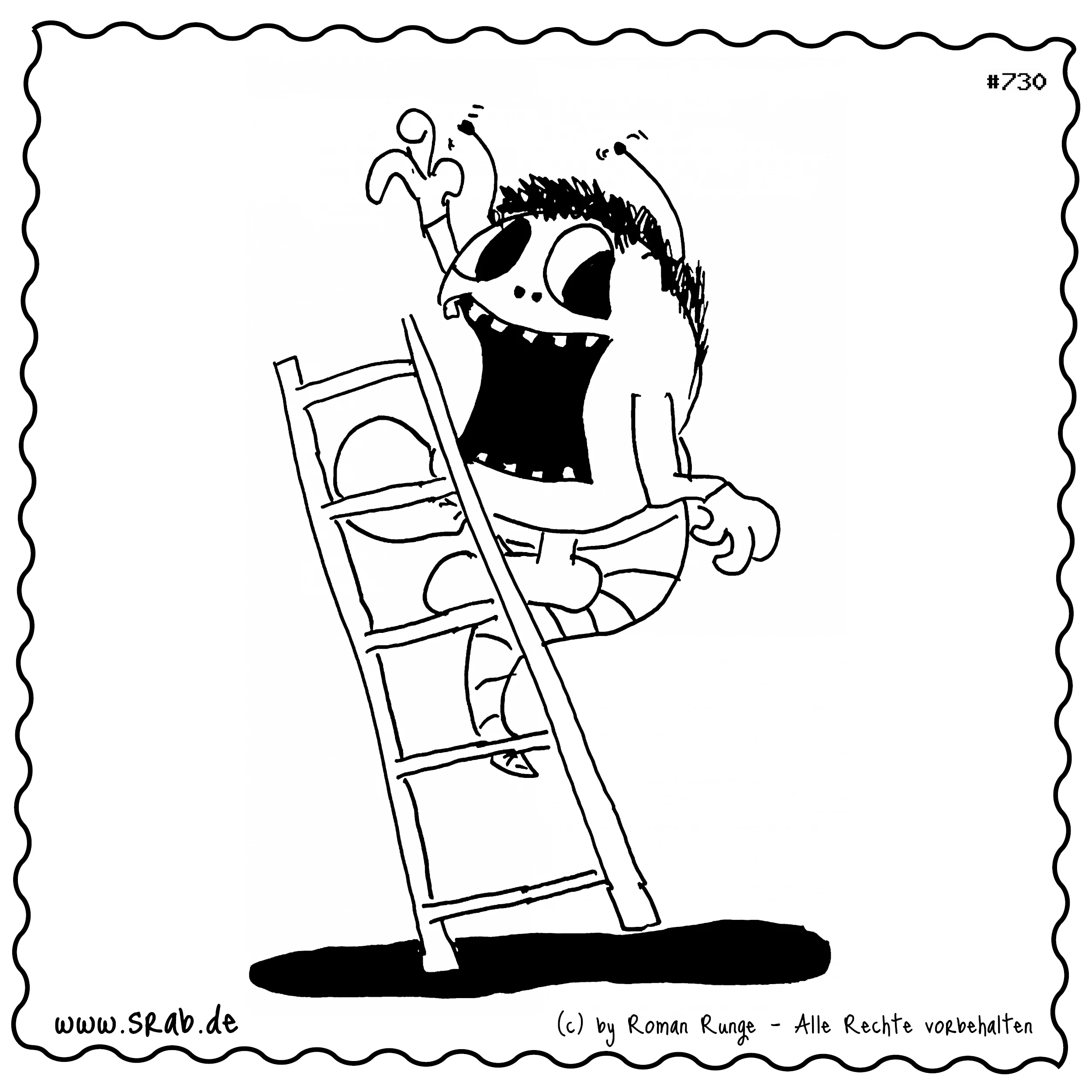 Srab #00730 - Leiter Fall Unfall Fail