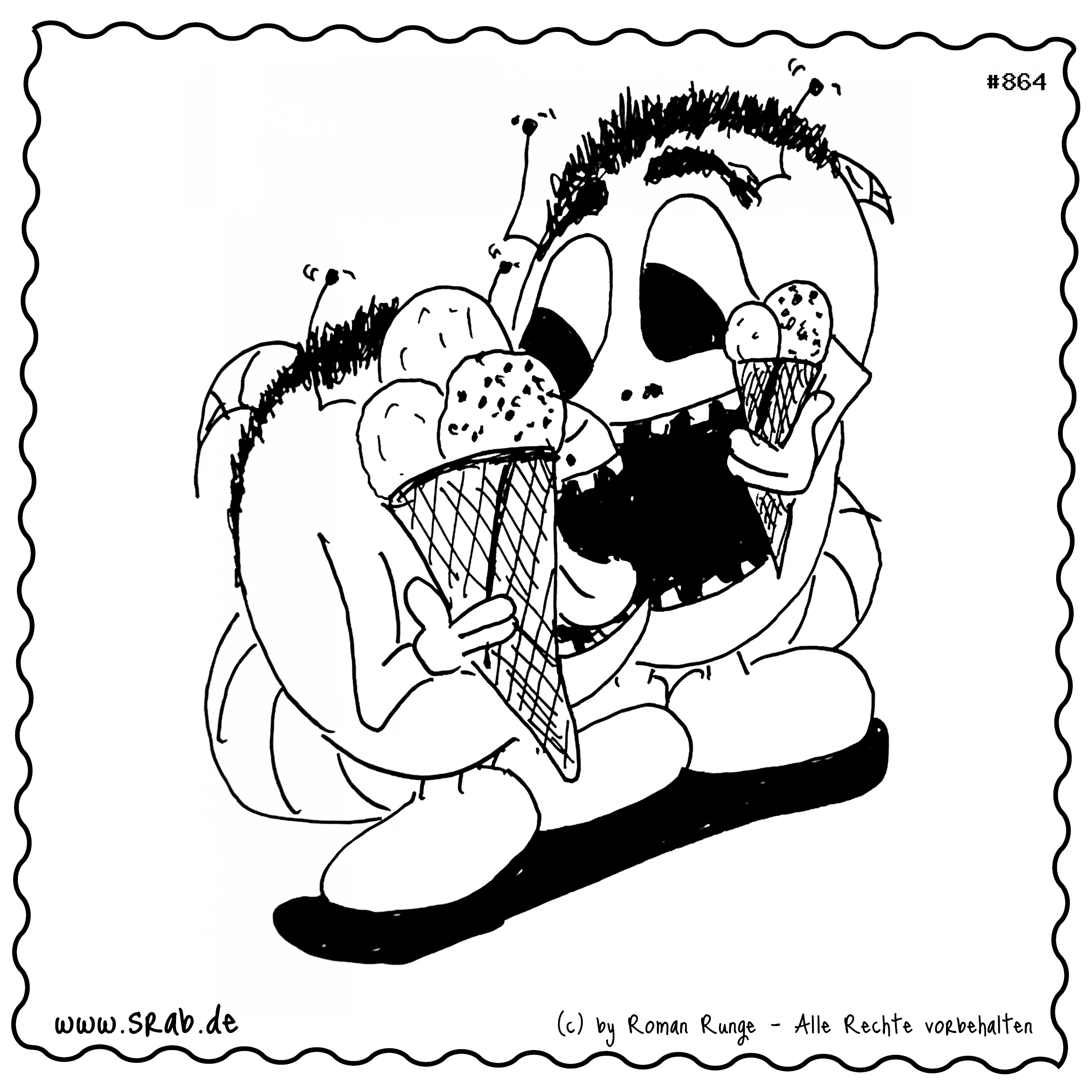 Srab #00864 - Zwei Kugeln Glück