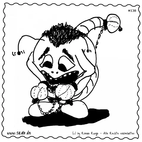Srab #00138 - Gefesselt Ketten Strafe Traurig Verbrecher Bondage