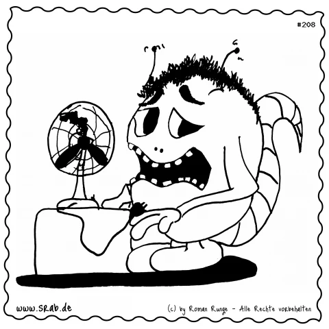 Srab #00208 - Hitze Ventilator Sommer Schmelzen
