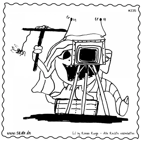 Srab #00235 - Fotograf Kamera Retro Beruf Blitzlicht Porträt