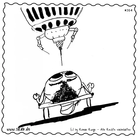 Srab #00314 - Op Untersuchung Labor Nadel Angst Alien Experiment