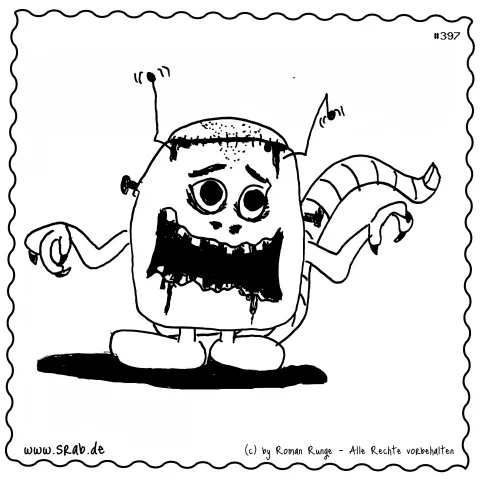 Srab #00397 - Halloween Frankenstein Monster Kostuem Film