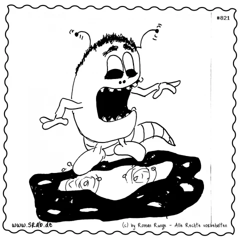 Srab #00821 - Huepfen Pfuetze Herbst Spass Wasserspiel