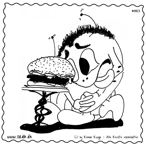 Srab #00863 - Der Burger-Moment