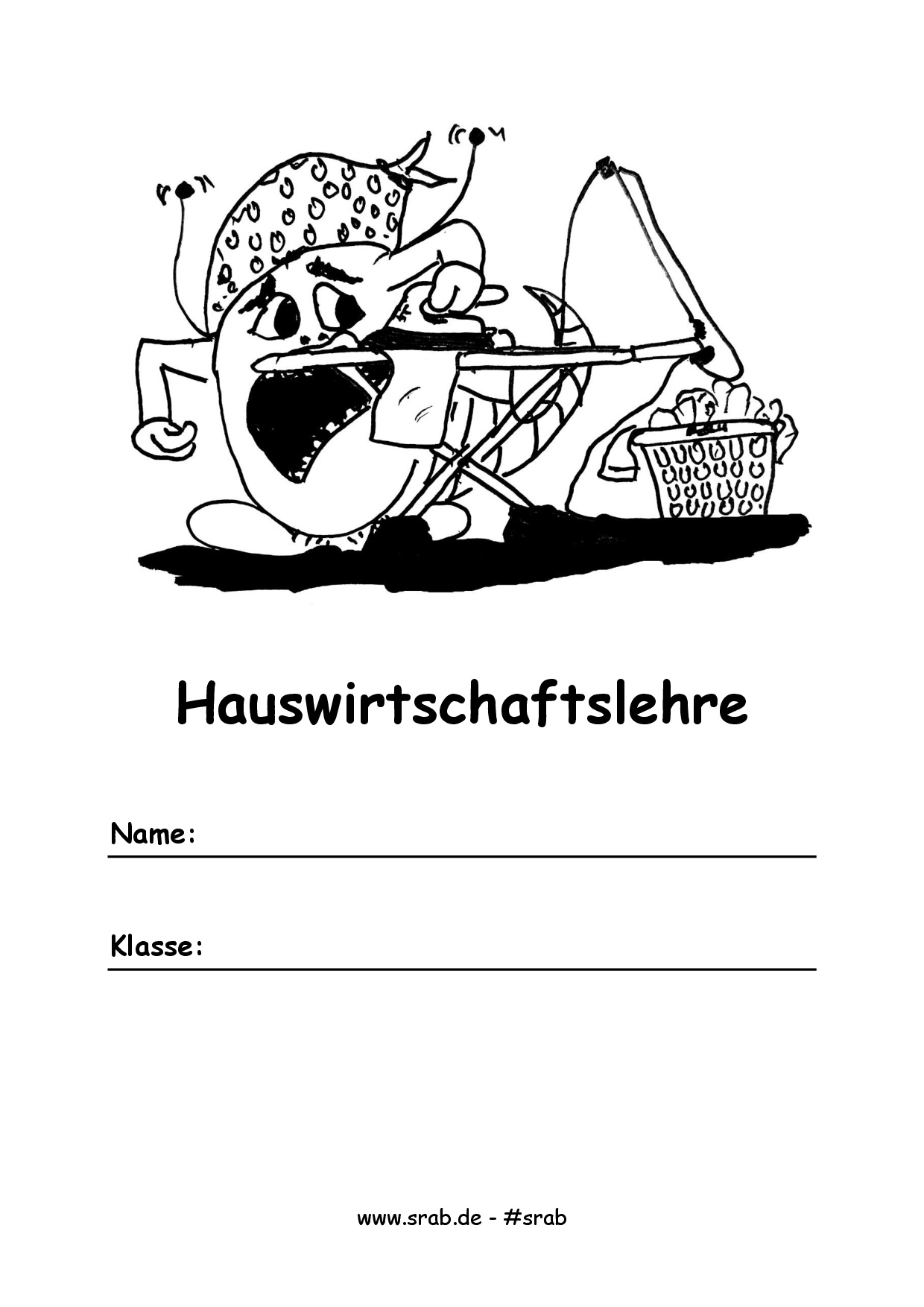 Schule Deckblatt Hauswirtschaftslehre 0490