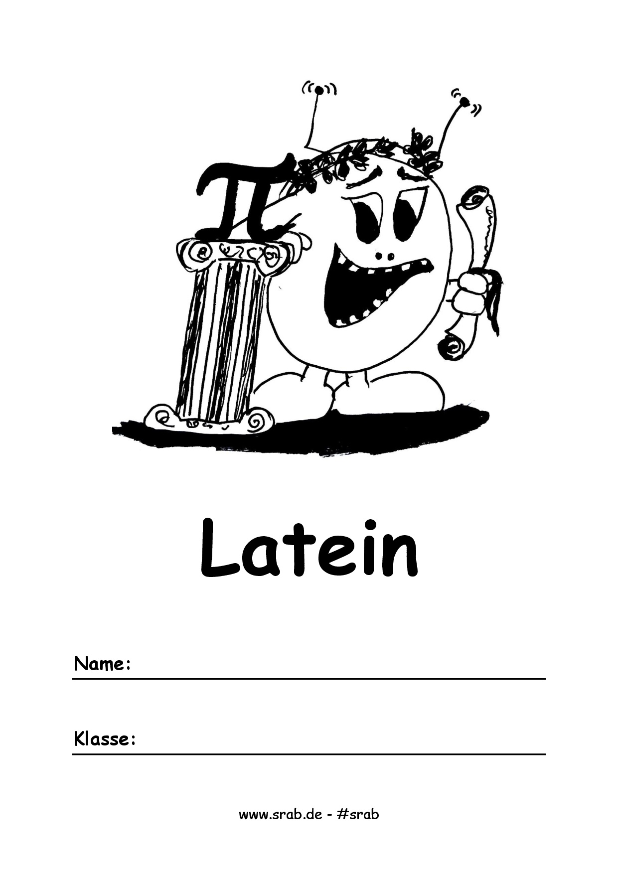 Schule Deckblatt Latein 0548