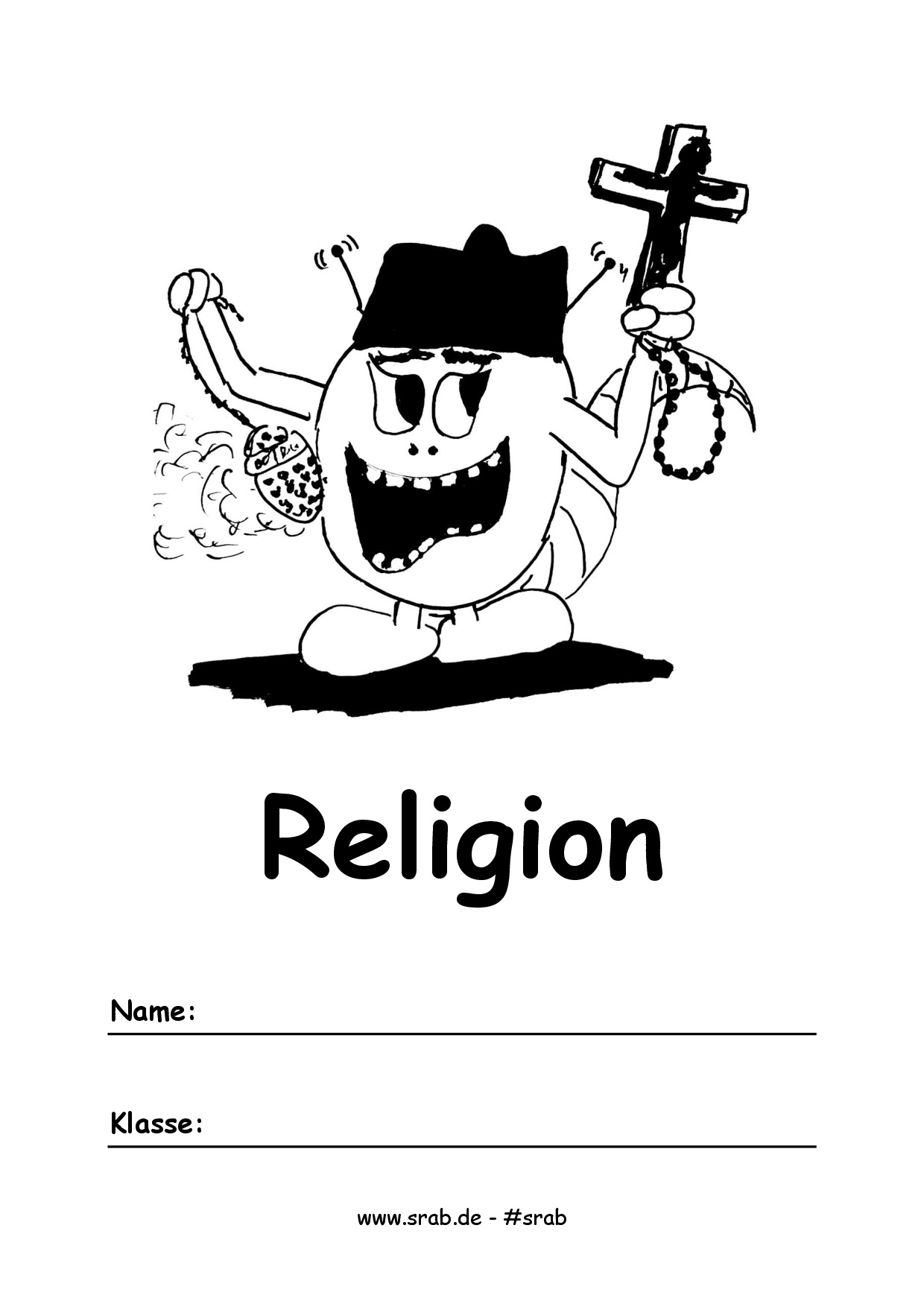 Schule Deckblatt Religion 0554