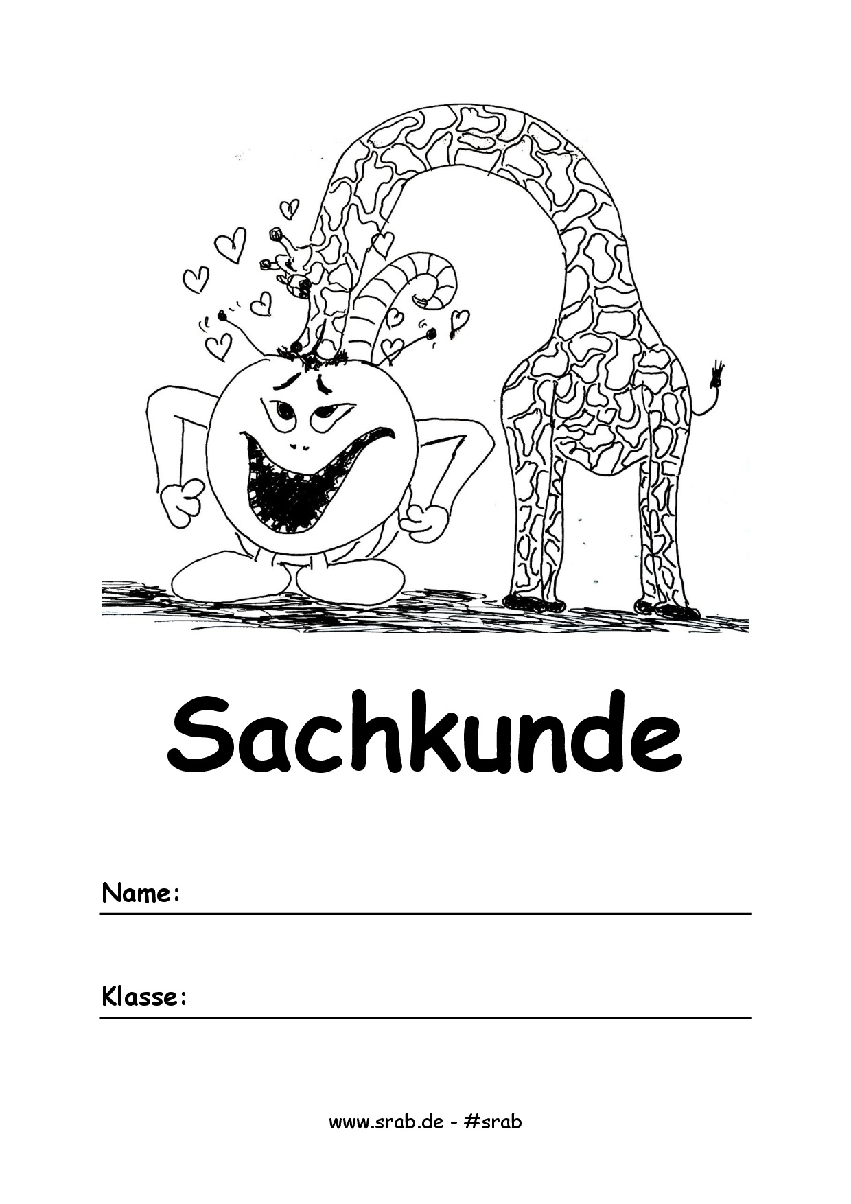 Schule Deckblatt Sachkunde 0207