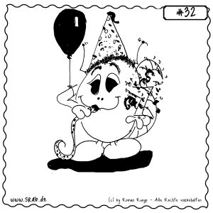 srab 00032 geburtstag party konfetti troete luftballon