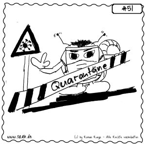 srab 00051 quarantaene schutz schild alien