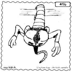 srab 00056 kopfueber fledermaus alien raubzug