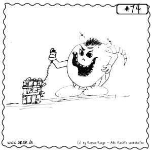 srab 00074 bombe scheisstag schlechte laune sprengen alien