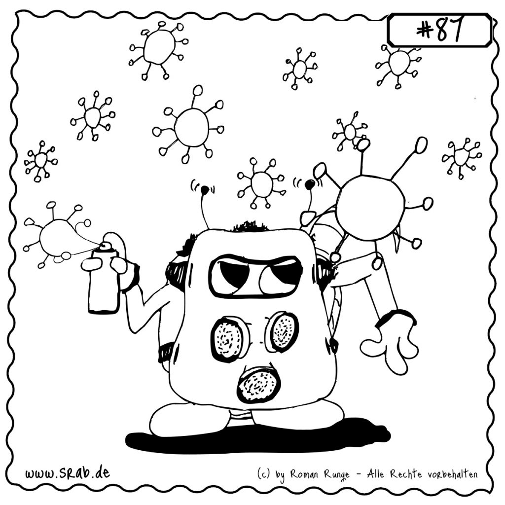 srab 00087 influenca gasmaske pandemie spray nebelschleier