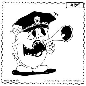 srab 00139 polizei megaphon policeacademy comedy uniform