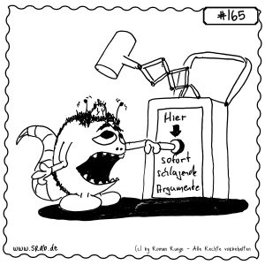 srab 00165 argumente schlagend hammer gag