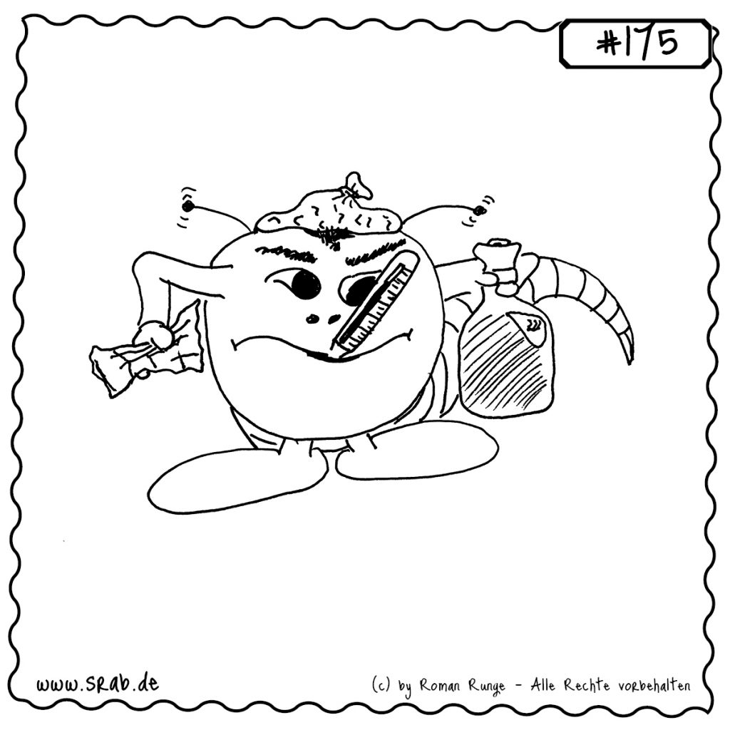 srab 00175 fieber krank schnupfen waermflasche