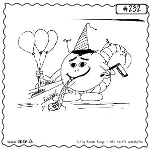 srab 00232 geburtstag party troete luftballons feiern happy