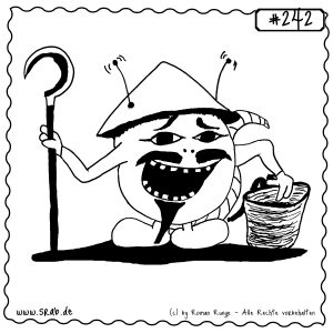 srab 00243 klischee asien reishut sichel korb klischee