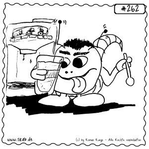 srab 00262 kaffee vollautomat getraenk genuss lachen loeffel