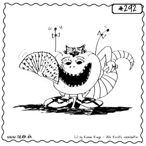 srab 00292 kostuem faecher schleifen maedchen dame