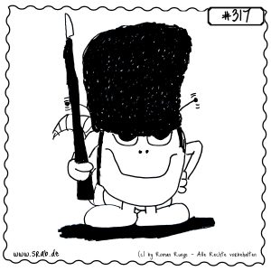 srab 00317 england soldat wache muetze gewehr koeniglich