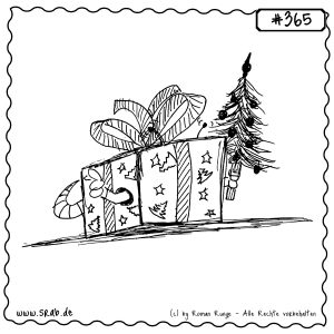 srab 00365 weihnachten geschenk box tannenbaum verpackt