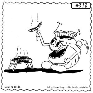 srab 00378 grillen wurst bratwurst party kochen