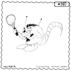 srab 00380 tennis sport schlaeger ball aufschlag