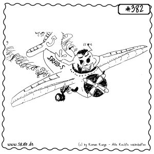 srab 00382 propellerflugzeug wolken fliegen abenteuer