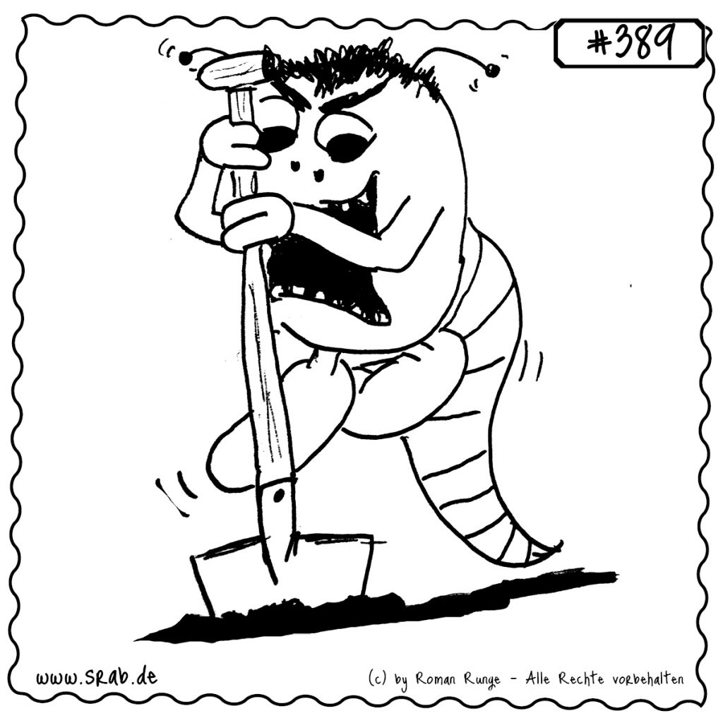 srab 00389 garten spaten graben bauarbeiter baustelle