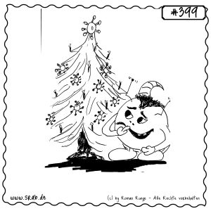 srab 00399 weihnachten corona virusbaum lockdown bazillenbaum