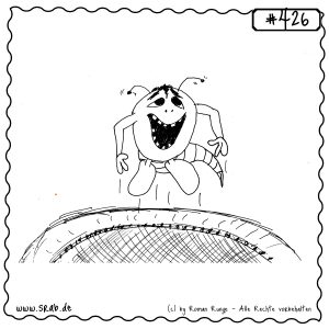 srab 00426 huepft vor freude auf dem trampolin