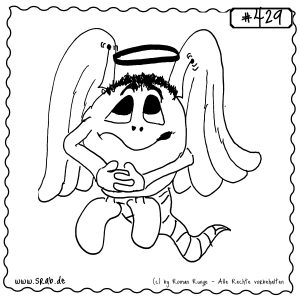 srab 00429 schlurfender engel mit heiligenschein