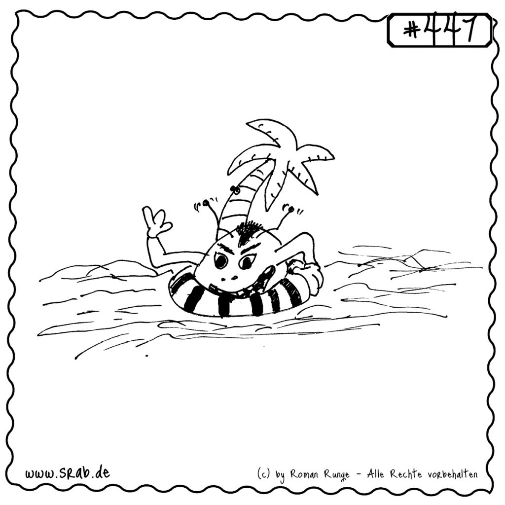 srab 00447 urlaub badeinsel palme meer sommerferien