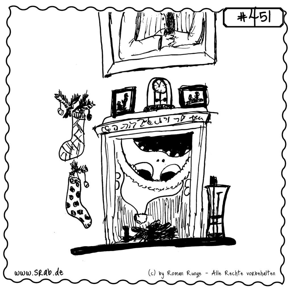 srab 00451 weihnachten kamin xmas geschenke